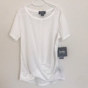 White blouse, new with tags